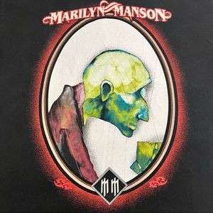 Vintage Marilyn Manson The Golden Age Of Grotesque 2003 T-Shirt Industrial Metal